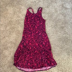 Magenta navy Banana Republic dress medium